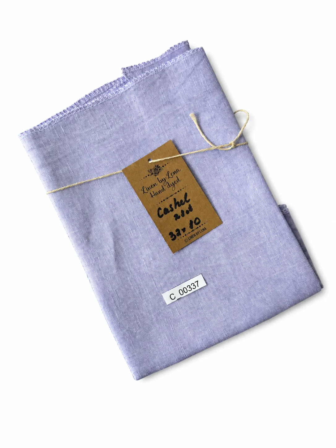 Тканина ручного фарбування Linen by Lena Cashel 28ct фіолетового кольору