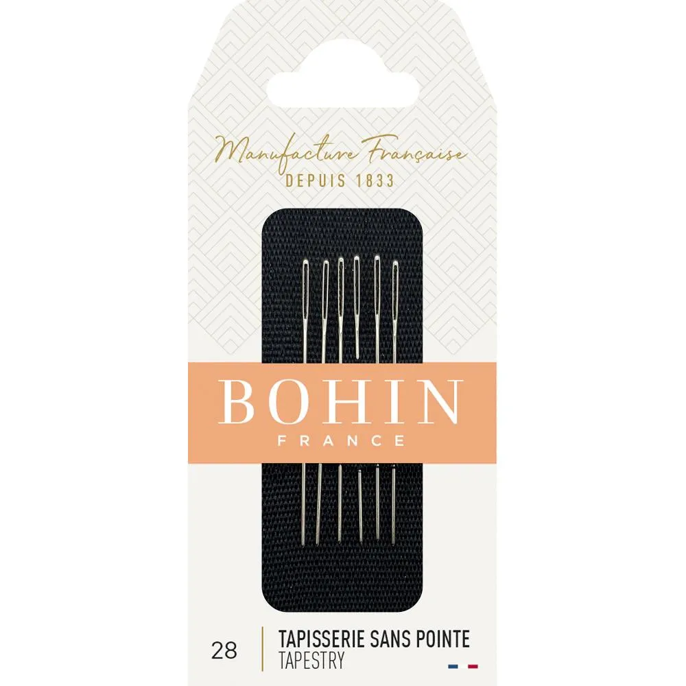 Tapestry №28 (6шт) Набір гобеленових голок Bohin (Франція)