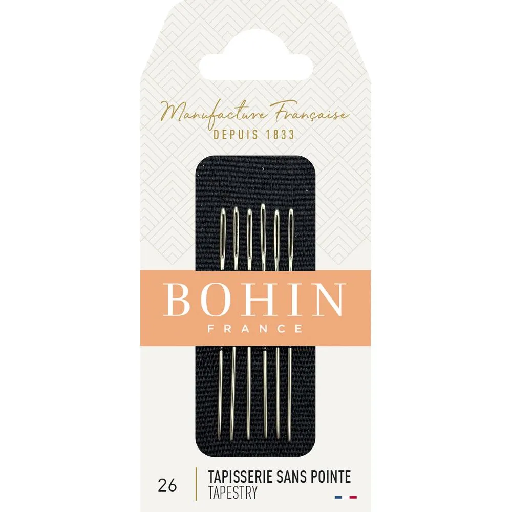 Tapestry №26 (6шт) Набір гобеленових голок Bohin (Франція)