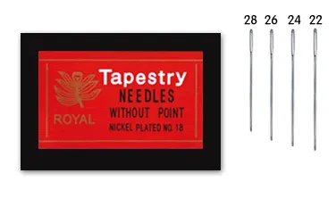 Tapestry 26 (25шт) Набір гобеленових голок для вишивання Royal (Японія)